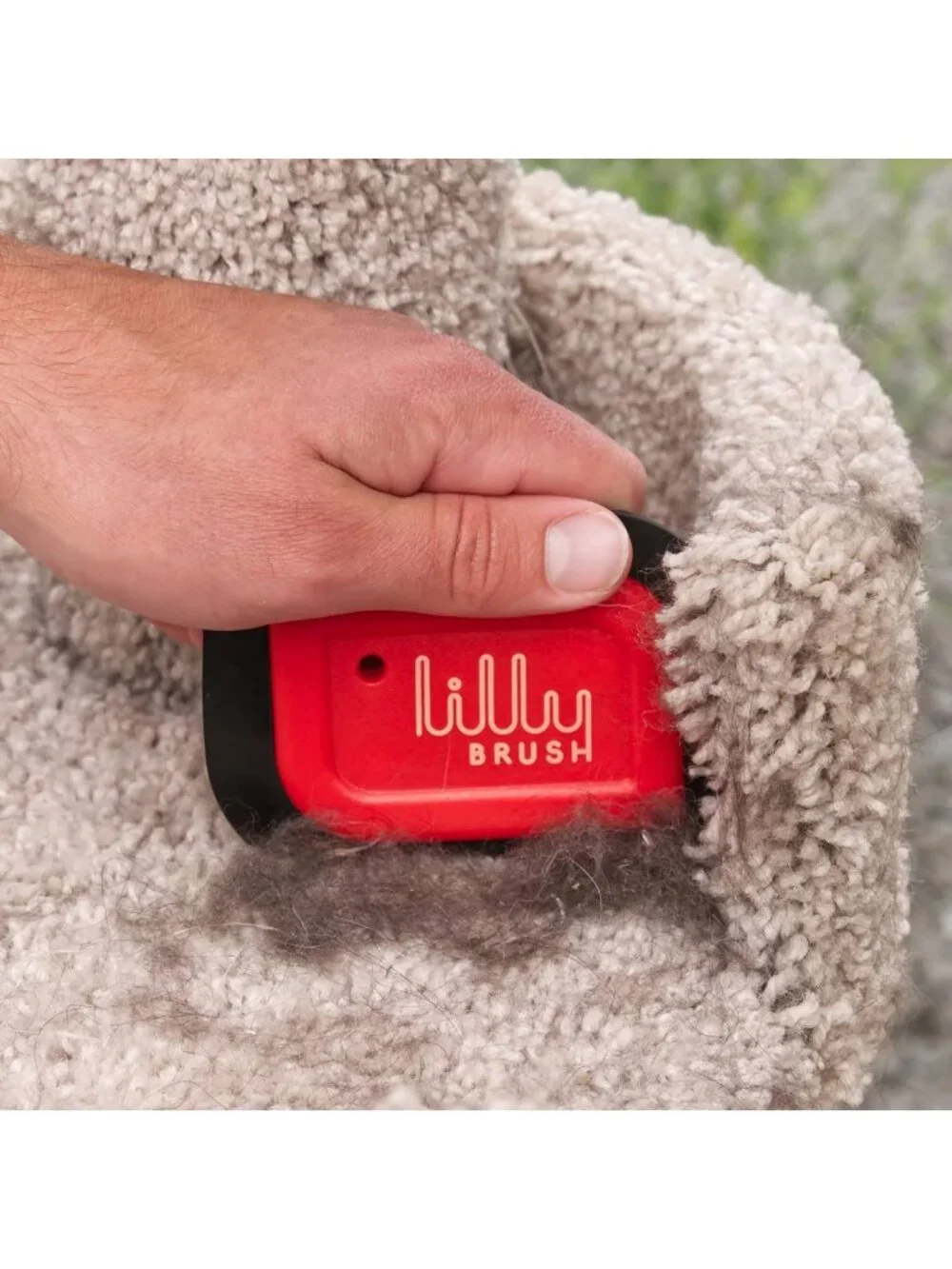 Mini Pet Hair Detailer | Reusable Fur Remover for Car, Carpet, Couch & Furniture